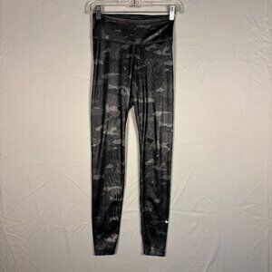 Nike Dri-FIT Athletic Leggings – Black Camo – Women’s XS Workout Athliesure